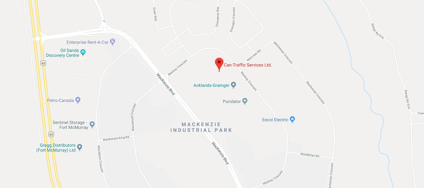 Can-Traffic Fort McMurray Location